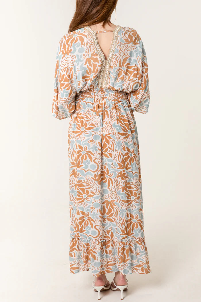 Willow V Front & Back Maxi Dress