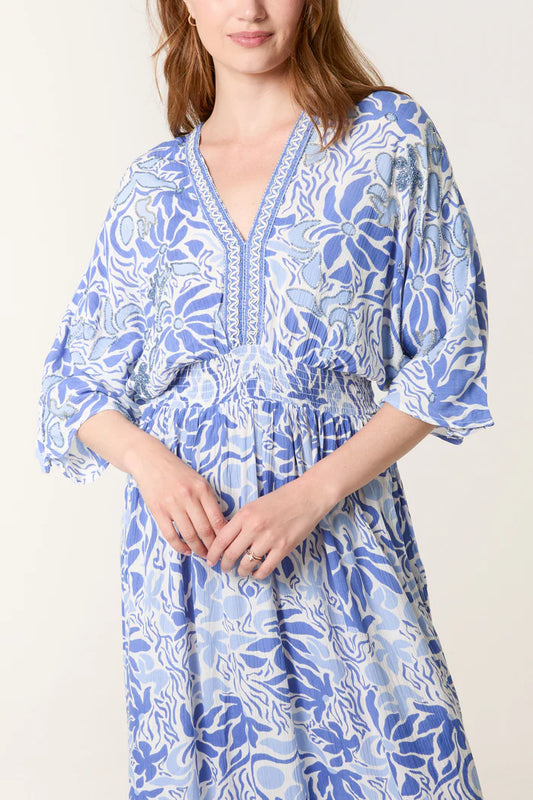 Willow V Front & Back Maxi Dress