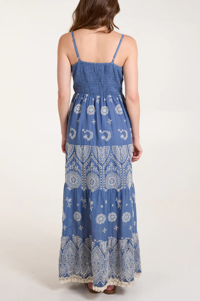 Amira Cami Embroidered Maxi Dress