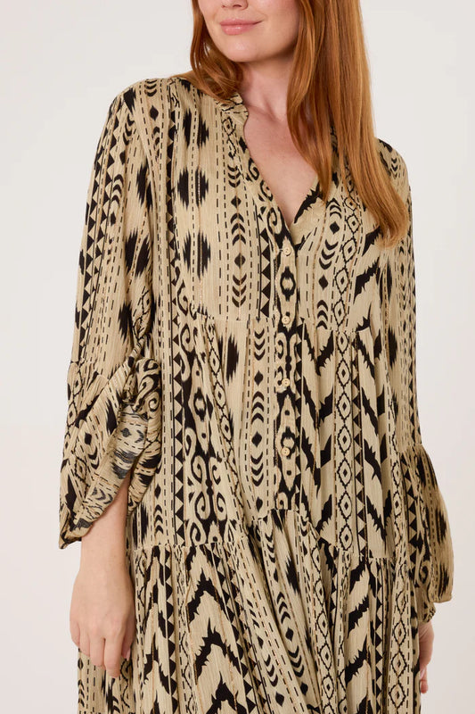 Zahra Tiered Tunic Dress