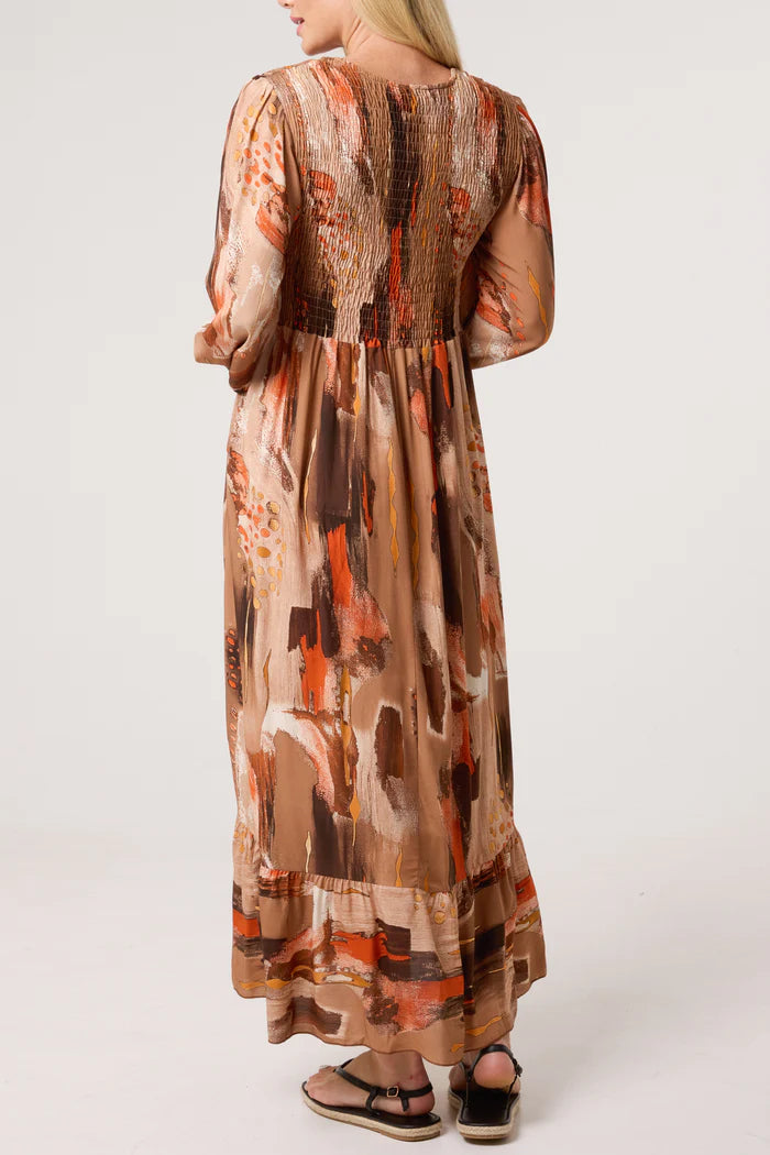 Celeste Eclipse Long Sleeve Dress