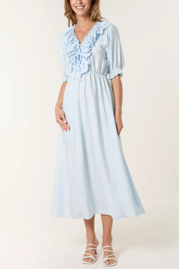 Margot Ruffle Midi